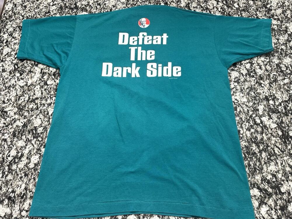 VTG 1999 Star Wars Episode I The Phantom Menace Movie Promo T-Shirt Sz XL CRISP